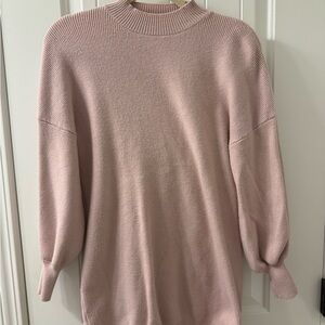 Elegant Pink Women's Sweater